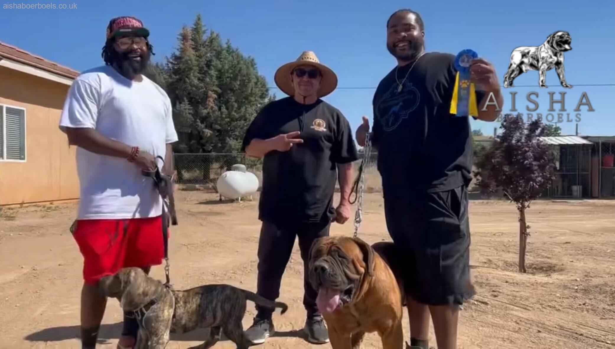 Aisha El’Capitan (Rico) wins his first show in the USA